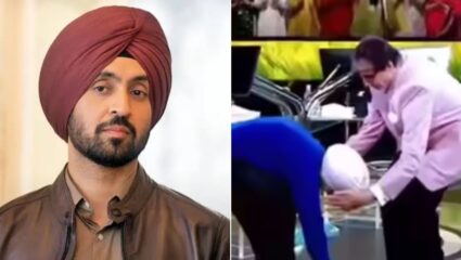 बिग बींच्या पायाला स्पर्श केल्यामुळे दिलजीतला खलिस्तानी गटाने धमकावले; गायकाने आगामी कॉन्सर्ट केला रद्द