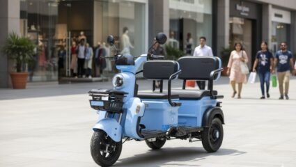 ‘या’ तीन चाकांच्या Electric Scooter ची ग्राहकांमध्ये जोरदार चर्चा, जाणून घ्या किंमत