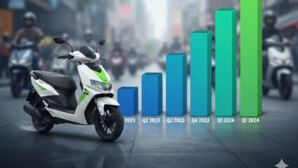 ‘ही’ कंपनी ठरली E Scooter मार्केटची बादशाह, फक्त एका महिन्यात विकल्या 20 हजाराहून जास्त युनिट्स