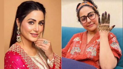 करवा चौथ मोठ्या उत्साहात साजरा करणार हिना खान, पती रॉकीच्या नावाची लावली मेहंदी; शेअर केले फोटो