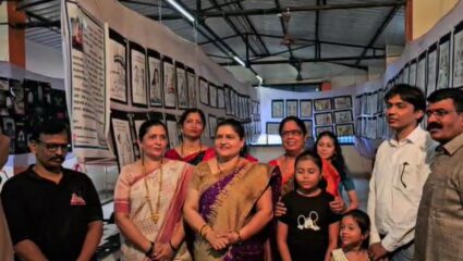 Karjat News : शिवप्रेमींसाठी पर्वणी;  दिवाळीनिमित्ताने रायगड किल्ल्याचं भव्य प्रदर्शन