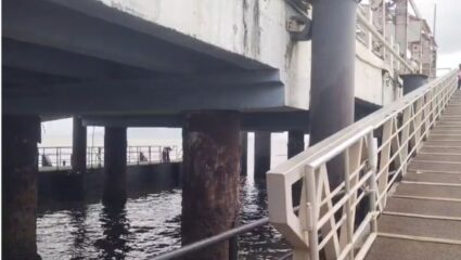 Raigad News : अलिबागला फिरायला जाताय मग बातमी एकदा वाचाच; पुलाचे खांब निकामी; प्रशासनाचे दुर्लक्ष; मांडवा जेट्टी कोसळण्याची भिती