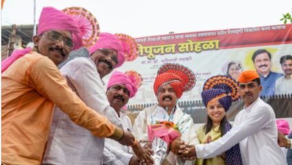 Raigad News : “शिवसृष्टी” उभारणीच्या ऐतिहासिक वाटचालीस सुरुवात; सुनिल तटकरे यांच्या हस्ते भूमिपूजन सोहळा संपन्न