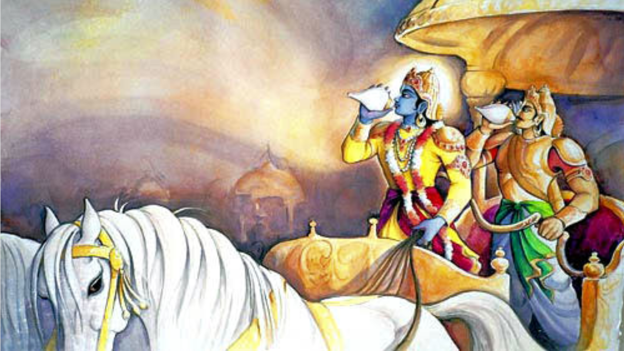 १८ दिवसांचा अघोर पराक्रम संपला. गांधारीने श्री कृष्णाला श्राप दिला आणि त्या श्रापाचा पडसाद दिसू लागला.
