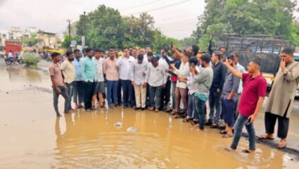 Ahilyanagar News: नगर-मनमाड रस्त्यावर 8 दिवसात 8 बळी! रस्ता दुरुस्त करा अन्यथा आंदोलन करू, प्राजक्त तनपुरेंचा इशारा