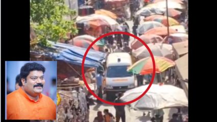 KDMC News : फेरीवाल्यांमुळे डोंबिवली स्टेशन परिसरात अडकली रुग्णवाहिका, मनसे नेत्याच्या ट्वीटमुळे एकच खळबळ