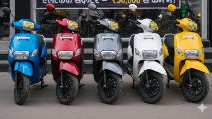 Diwali 2025 मध्ये ‘या’ Scooters चाच बोलबाला, किंमत 50,000 रुपयांपेक्षा कमी