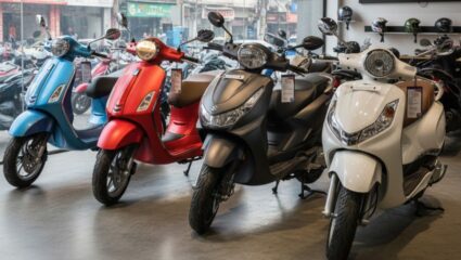 ‘हे’ आहेत 70,000 रुपयांच्या बजेटमध्ये एकदम टकाटक स्कूटर, GST 2.0 मुळे किमती झाल्या अजूनच कमी