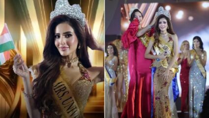 Sherry Singh: भारताने पहिल्यांदाच जिंकला मिसेस युनिव्हर्सचा किताब, शेरी सिंगने १२० स्पर्धकांना हरवून मिळवला मुकुट