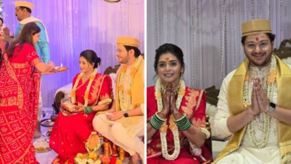 ‘अप्पी आमची कलेक्टर’च्या अभिनेत्रीच्या आयुष्यात खऱ्या अर्जुनची एंट्री; शिवानी- अमितचा साखरपुडा लूक समोर, Video व्हायरल