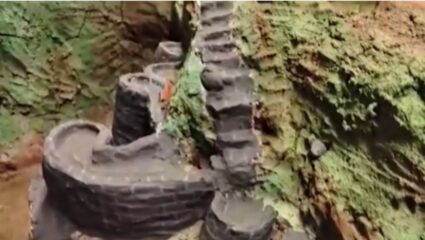 Sindhudurg : दिवाळीनिमित्त मळगावात साकारली किल्ले रायगडची हुबेहूब प्रतिकृती