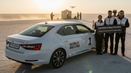 ‘या’ डिझेल कारकडून फुल टॅंकवर 2,831 किमीचे अंतर पार! डायरेक्ट वर्ल्ड रेकॉर्डमध्ये नाव समाविष्ट