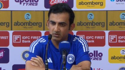 IND vs WI : विजयानंतर मुख्य प्रशिक्षक गौतम गंभीर संतापला, मिडियाला फटकारले! म्हणाला – २३ वर्षीय खेळाडूला लक्ष्य करत आहात…