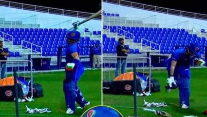 AFG vs BAN : मैदानावरील या वर्तनाबद्दल अफगाणिस्तानच्या खेळाडूवर आयसीसीची कडक कारवाई, देणार कडक शिक्षा
