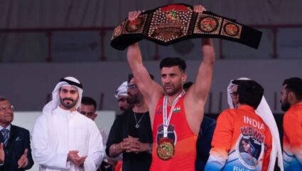 Sangram Singh ने रचला इतिहास! 90 सेकंदात पाकिस्तानच्या अली रझा नासिरचा केला पराभव
