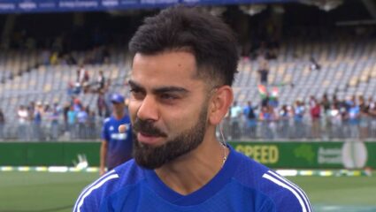 IND vs AUS : किंग कोहलीच्या चाहत्यांसाठी आनंदाची बातमी! विराटने पर्थ येथून 2027 च्या विश्वचषकाची केली घोषणा