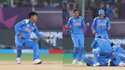 IND W vs SA W : क्रांती गौडचा ‘जादुई झेल’, एका हाताने ताजमिन ब्रिट्स केलं बाद! Video Viral