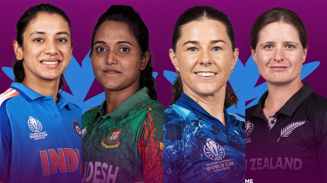 Women’s World Cup 2025 : आज रविवारी महिला विश्वचषक 2025 च्या दोन सामन्यांचा थरार रंगणार! वाचा कधी आणि कुठे पाहता येणार सामने? फोटो सौजन्य - ICC Cricket World Cup