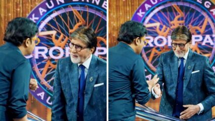 अमिताभ बच्चन यांना भेटण्याचं स्वप्न पूर्ण! मराठी अभिनेत्याची भावनिक पोस्ट व्हायरल, म्हणाला “मै आपको छू के..”