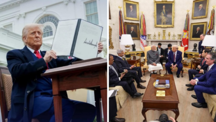 Trump Tariff: ‘भारताने रशियाकडून तेल खरेदी केल्यास…’ डोनाल्ड ट्रम्पची पुन्हा धमकी, काय होणार परिणाम