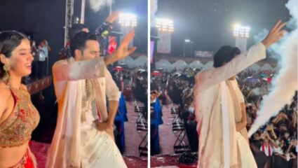 ‘सनी संस्कारी की तुलसी कुमारी’च्या प्रमोशनसाठी वरुण-जान्हवीचा मराठमोळा अंदाज, ‘ढगाला लागली कळ’ गाण्यावर जबरदस्त डान्स
