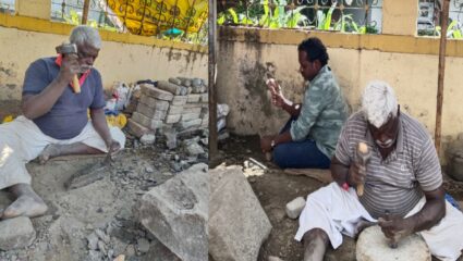 मिक्सर–ग्राइंडरच्या युगातही दगडाशी नातं; वाचा कारागिरांचा संघर्षमय प्रवास