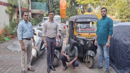 Navi Mumbai Crime: चोरीची गाडी ठोकली, पण बिट मार्शलच्या सतर्कतेने आरोपी गजाआड