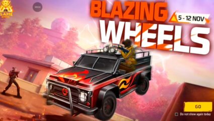 Free Fire Max: Blazing Wheels मध्ये फ्री रिवॉर्ड्सचा पाऊस! प्लेअर्सना Flame Streak स्किन मोफत जिंकण्याची संधी…