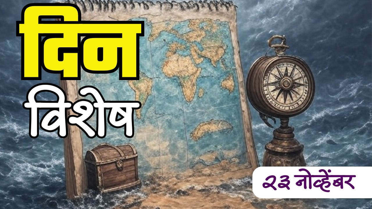बहुरुपी अभिनेते नटवर्य चिंतामणराव कोल्हटकर यांचे निधन; जाणून घ्या 23 नोव्हेंबरचा इतिहास