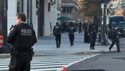 अमेरिकेतील व्हाईट हाऊसजवळ गोळीबार; दोन सुरक्षारक्षकांचा मृत्यू, डोनाल्ड ट्रम्प म्हणाले…