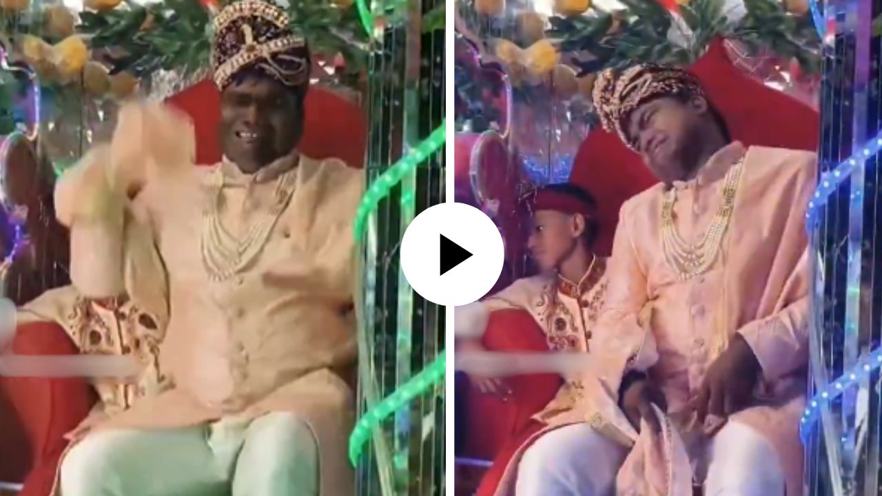 पप्पा, पप्पा…! वरातीत लहानग्यासारखे ढसाढसा रडू लागला नवरदेव; कारण काय तर भावाने…, पाहा मजेशीर VIDEO