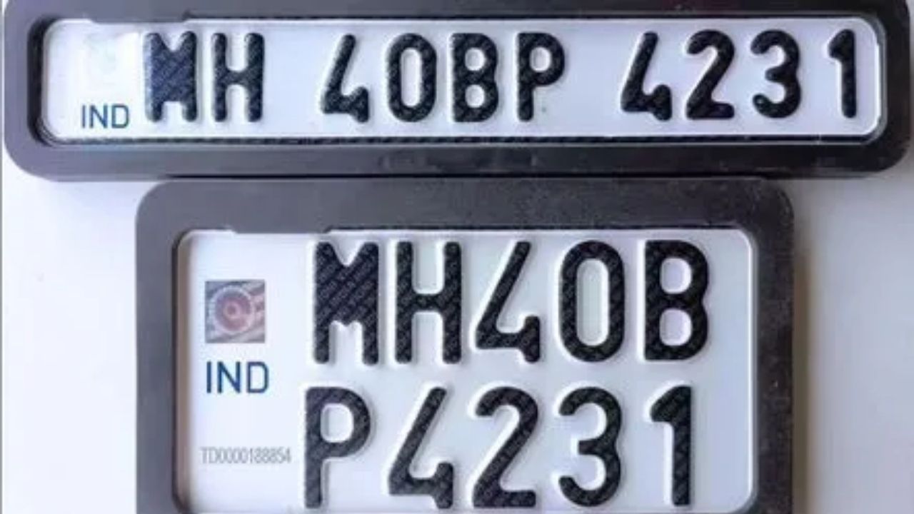 HSRP नोंदणीची प्रक्रिया संथगतीने सुरू; जिल्ह्यात केवळ ४० टक्के वाहनांना नंबर प्लेट