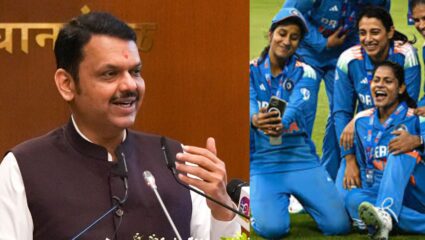 Women’s ODI World Cup : राज्य सरकारकडून स्मृती, जेमिमा आणि राधा यादव यांचा गौरव होणार; मुख्यमंत्री फडणवीस यांची मोठी घोषणा 