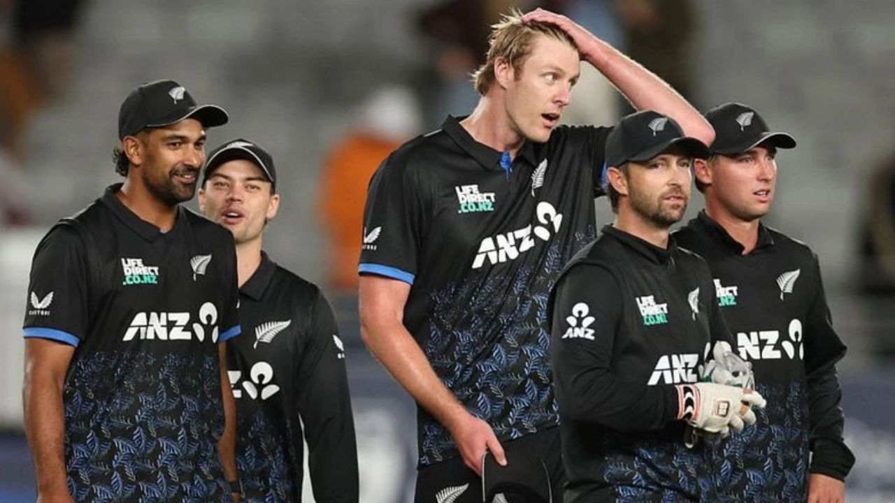 NZ vs WI : सलग दोन टी-२० सामन्यात वेस्ट इंडिजचा धुव्वा! न्यूझीलंडची मालिकेत आघाडी; काइल जेमिसन चमकला 