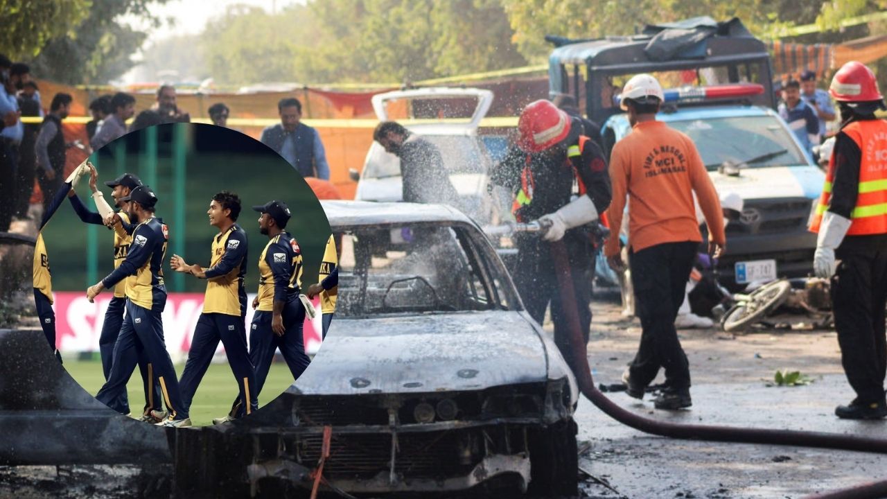 PAK vs SL : इस्लामाबादमधील आत्मघातकी हल्ल्यानंतर श्रीलंकन संघाच्या सुरक्षेत वाढ! हल्ल्यात १२ जणांचा मृत्यू