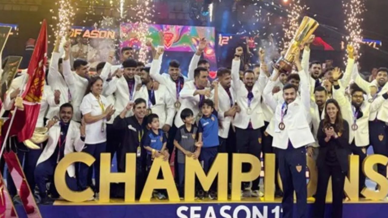 Pro Kabaddi League S12 : दबंग दिल्लीचा जलवा कायम! दुसरे PKL जेतेपद केले नावावर; पुणेरी पलटनला चारली धूळ 