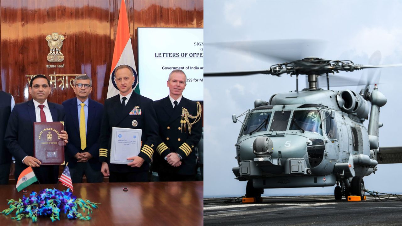 India US Defence Deal  : भारत-अमेरिकेच्या संरक्षण सहकार्याला नवी गती; MH-60R हेलिकॉप्टरसाठी हजारो कोटींचा करार 
