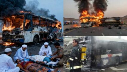 Saudi Bus Accident : ४५ भारतीयांवर सौदीमध्येच होणार अंत्यसंस्कार; बस अपघातामध्ये गमवला होता जीव
