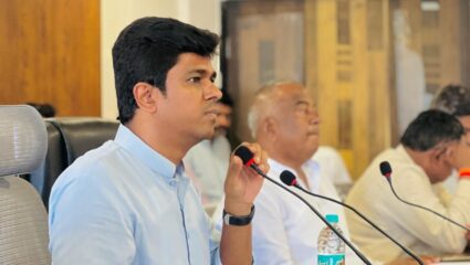 भोकरदनमध्ये अवकाळी पावसाचा फटका! आमदार संतोष दानवे यांनी अधिकाऱ्यांसह केली पाहणी