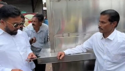 आमदारासमोर तलाठ्याचे तर्राट कारनामे! मद्यधुंद अवस्थेत काहीच सुधरेना; पुढे जे काही झालं…