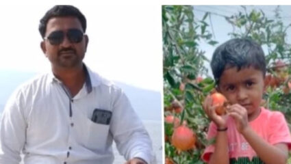 दु:खद! विरुद्ध दिशेने कंटेनर आला अन् बाप-लेकाला थेट…; कुठे घडला धक्कादायक अपघात?