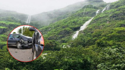Tamhini घाटात अपघाताचा थरार! तीव्र वळणावर तोल गेला अन् थेट 500 फूट…; 6 जणांचा मृत्यू