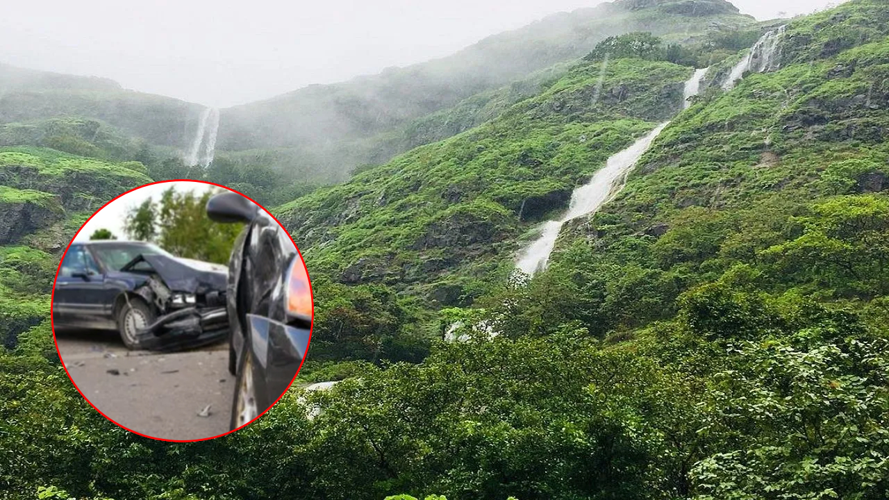 Tamhini घाटात अपघाताचा थरार! तीव्र वळणावर तोल गेला अन् थेट 500 फूट…; 6 जणांचा मृत्यू