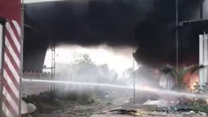 Palghar Fire: गादी कंपनीला भीषण आग, अनेक कामगार होरपळल्याची भीती; अग्निशमन दलाच्या गाड्या दाखल