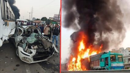 Navle Bridge Accident : पुण्यातील नवले ब्रीज अपघात नेमका कसा घडला? पोलिसांनी दिली स्पष्ट माहिती