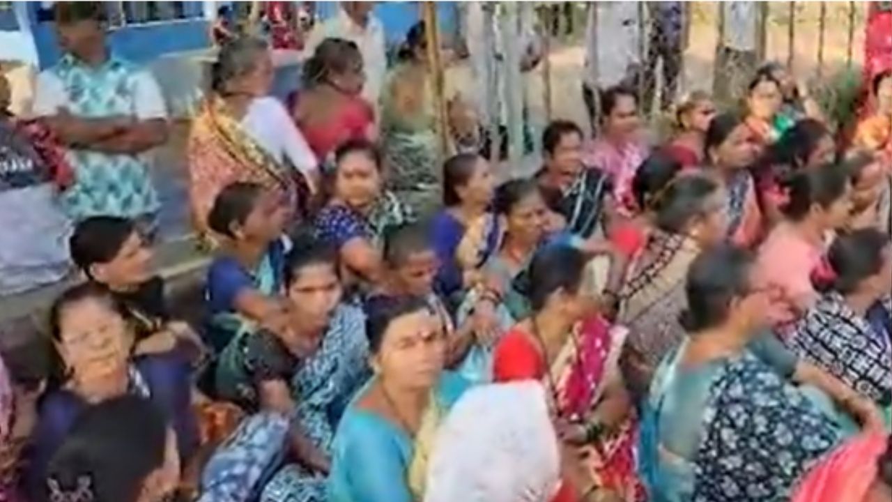 Raigad : तिसरी मुंबई प्रकल्पात तणाव वाढला, सीमांकन थांबवण्याची शेतकऱ्यांची ठाम मागणी