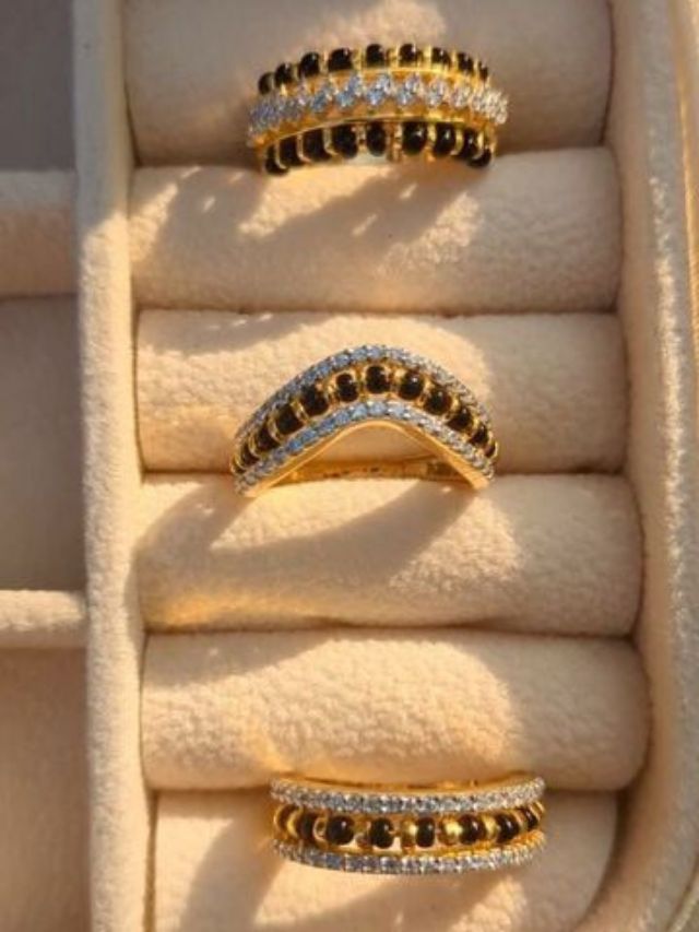 मॉडर्न सूनबाईंसाठी आता मंगळसूत्र अंगठी, ट्रेंडी डिझाइन्स