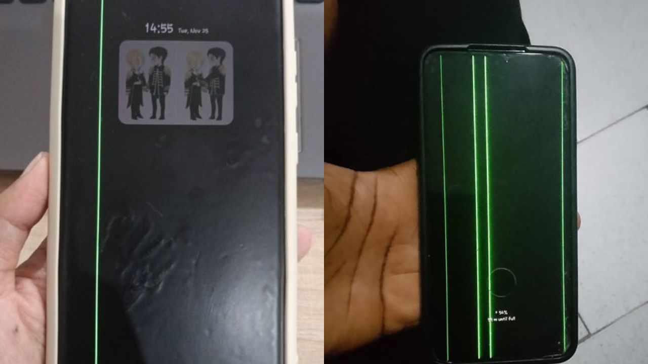 Samsung Green Lines Issue: यूजर्सची डोकेदुखी वाढली! स्मार्टफोन्समध्ये पुन्हा आली ‘ग्रीन लाईन’ समस्या, सर्व्हिस सेंटरवर वाढली गर्दी