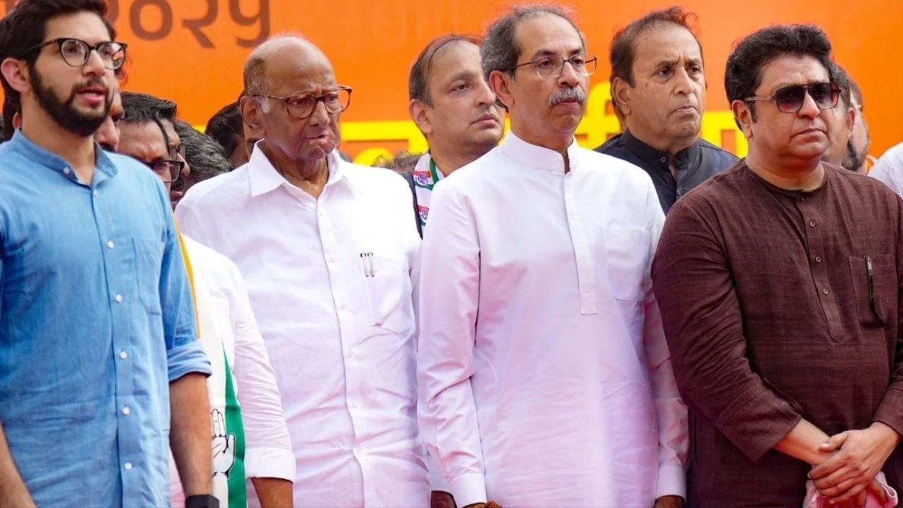 Sharad Pawar : सत्याच्या मोर्च्यामध्ये एकत्र येता तर निवडणुकीत का नाही? मविआच्या जेष्ठ नेत्यांनी धरले कॉंग्रेसचे कान