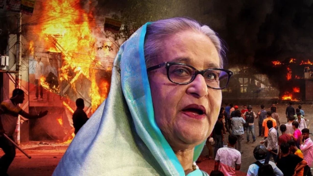 Bangladesh Unrest: ढाक्यात हाय-अलर्ट! शेख हसीना यांच्या निकालापूर्वीच हिंसाचाराचा भडका; स्फोट–दंगल–बंदचा कहर